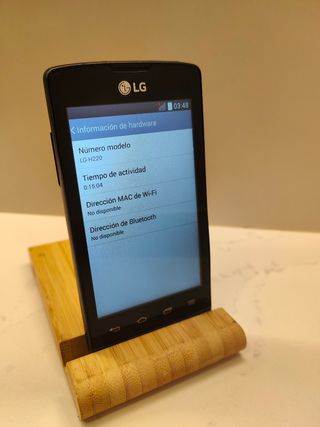 Móvil Android LG Joy H220 cambiar bateria