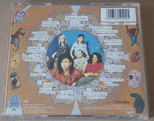 ¡AEROSMITH- Nine Lives CD