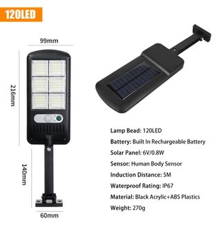 Lampara solar LED
