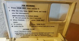 telefono contestador de cinta Panasonic easa-phone