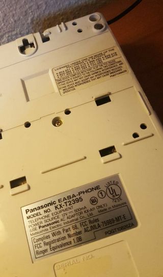 telefono contestador de cinta Panasonic easa-phone