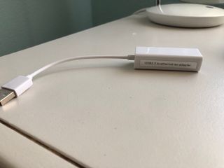 Cable de red y adaptador