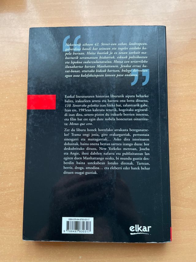 LIBRO 110. STREET-EKO GELTOKIA