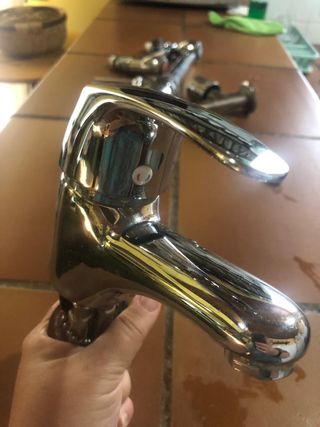 grifos monomando lavabo y bañera