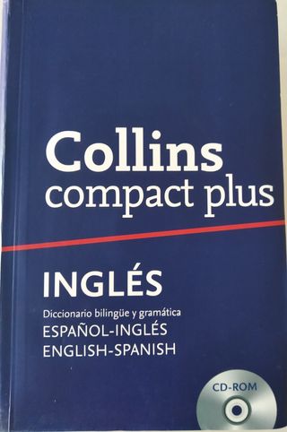 Diccionario inglés Collins compact plus.