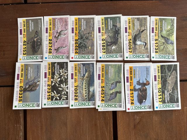 Colección "Especies Amenazadas" ONCE