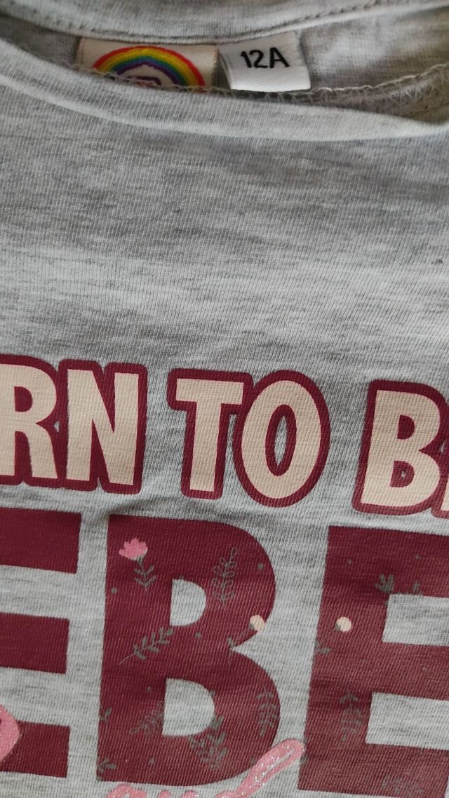 Lote 3 camisetas manga larga niña 12 años