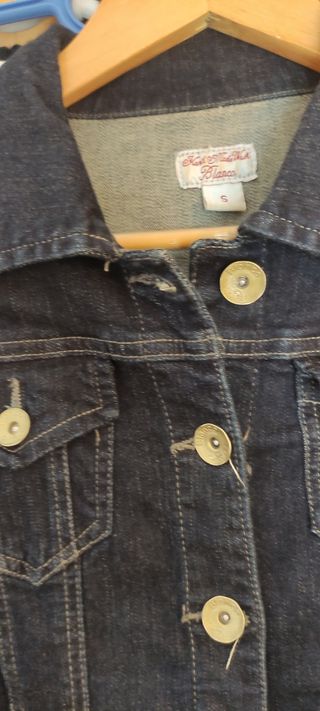 Cazadora vaquera de Blanco,talla S