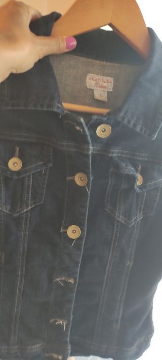 Cazadora vaquera de Blanco,talla S