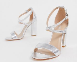Sandalias plateadas