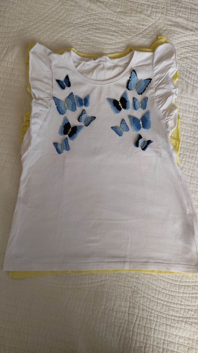Lote camisetas verano niña 8-10 años,H&M