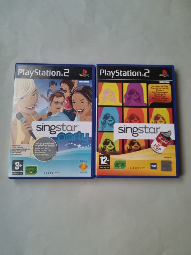 Lote Singstar PS2