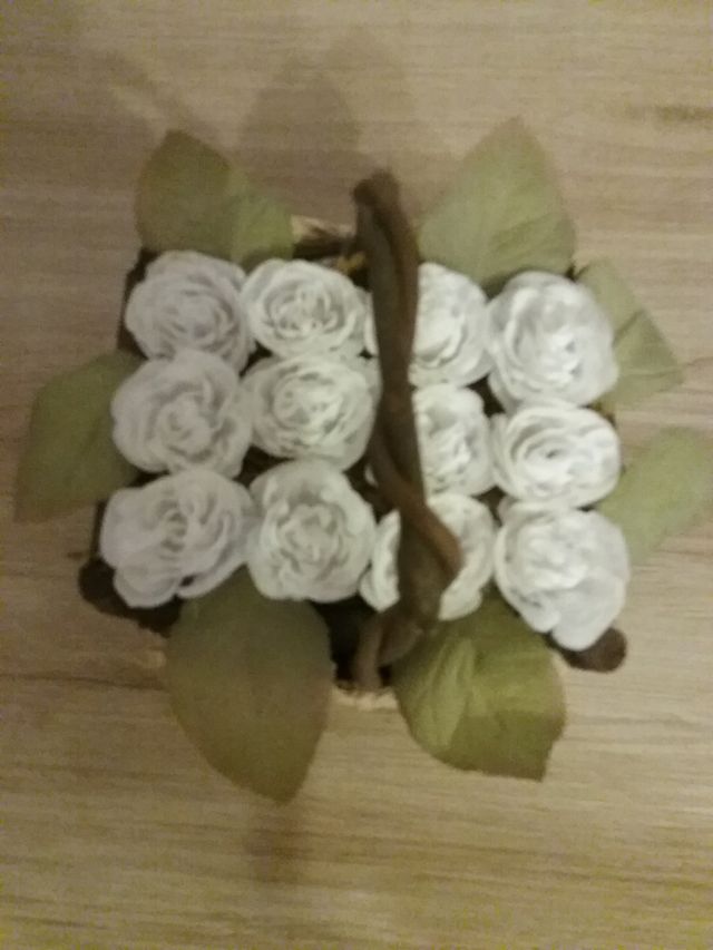 cesta de decoración