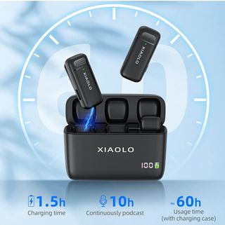 Kit micrófonos inalámbricos lavalier nuevos