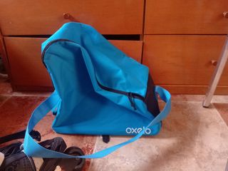 Patines + bolsa nueva+ protecciones sin estrenar
