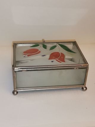 Cofre cristal vintage