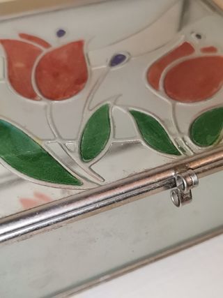 Cofre cristal vintage