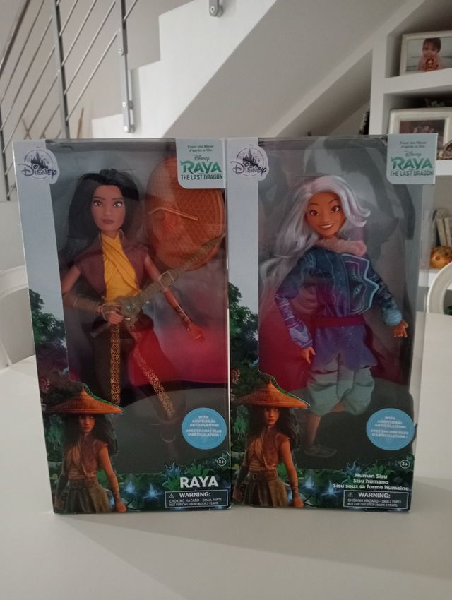 bambole disney Sisu e Raya