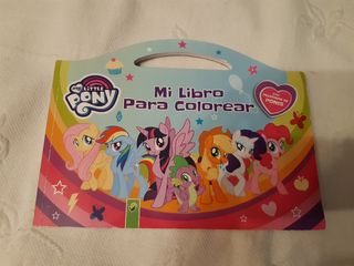 Libro para colorear My little ponny
