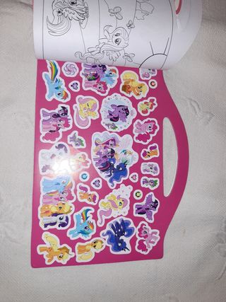 Libro para colorear My little ponny