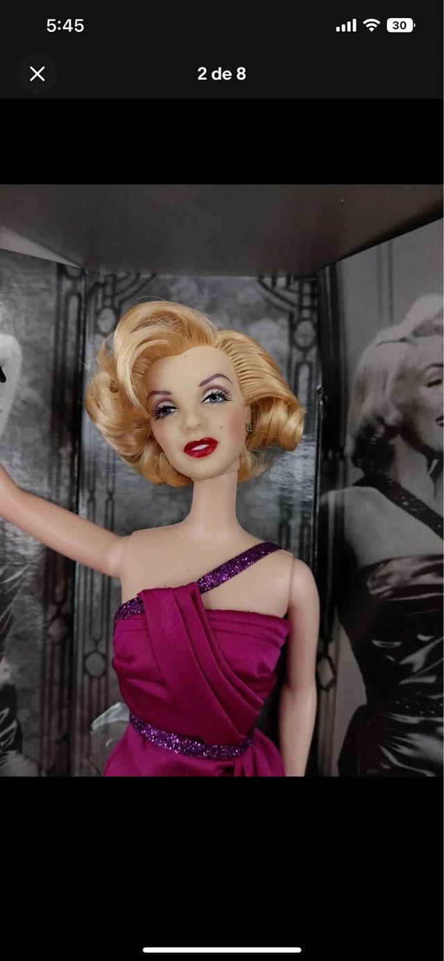Barbie Marilyn Monroe. How to marry a millionaire