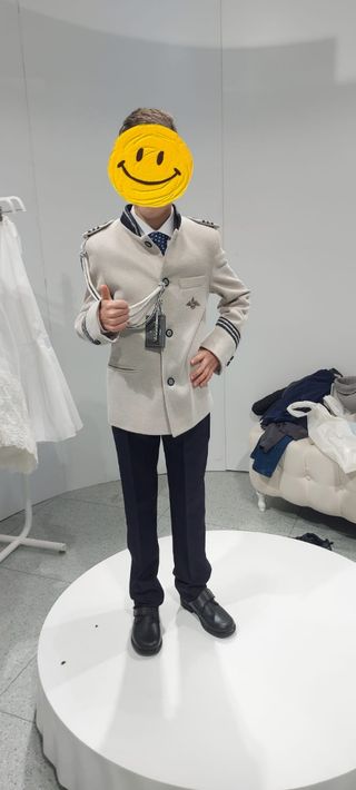 Traje comunion almirante niño