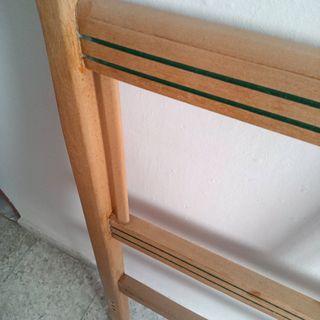 cabecero antiguo de madera