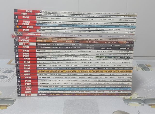 Colección revistas FHM