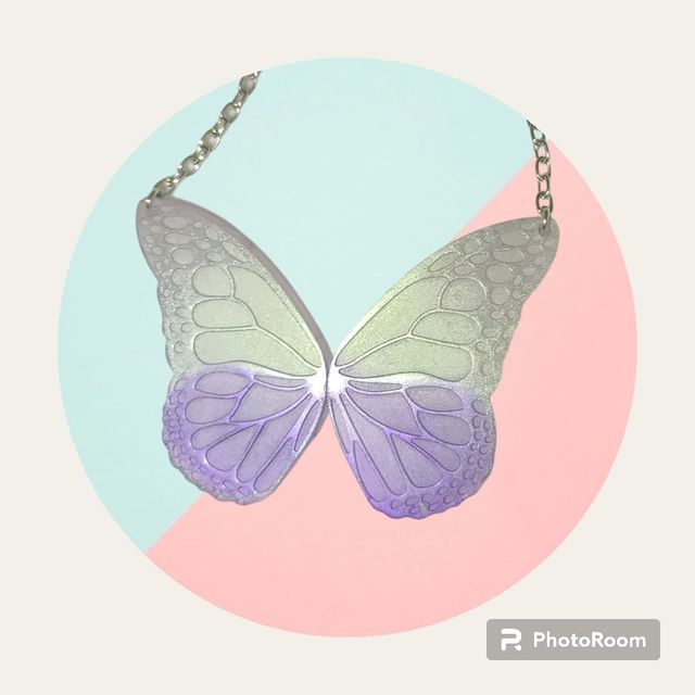 colgante mariposa