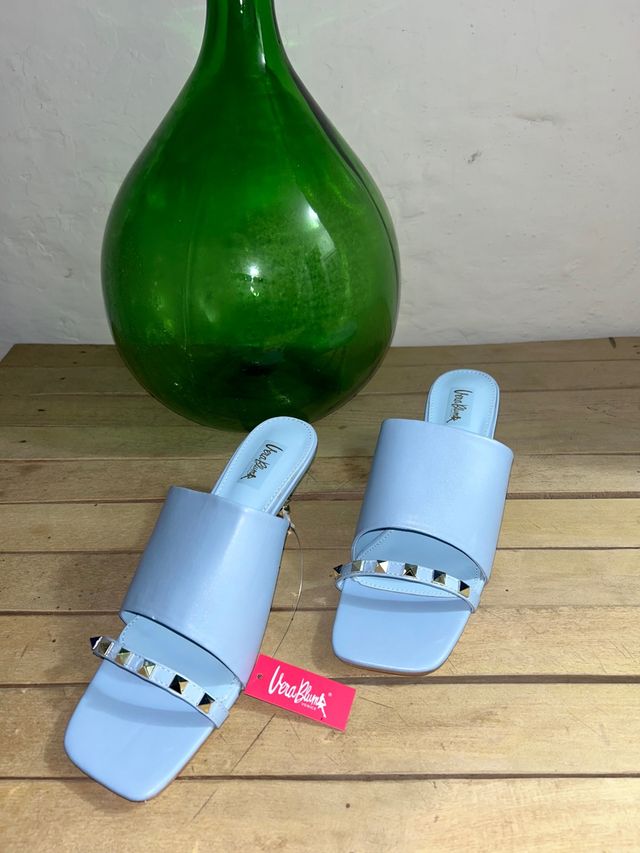 Sandali bassi azzurro 36