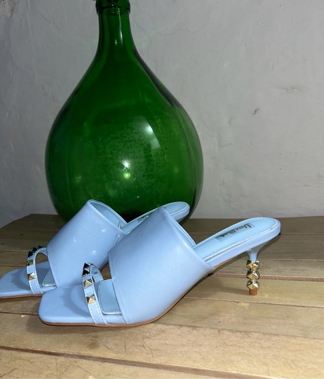 Sandali bassi azzurro 36