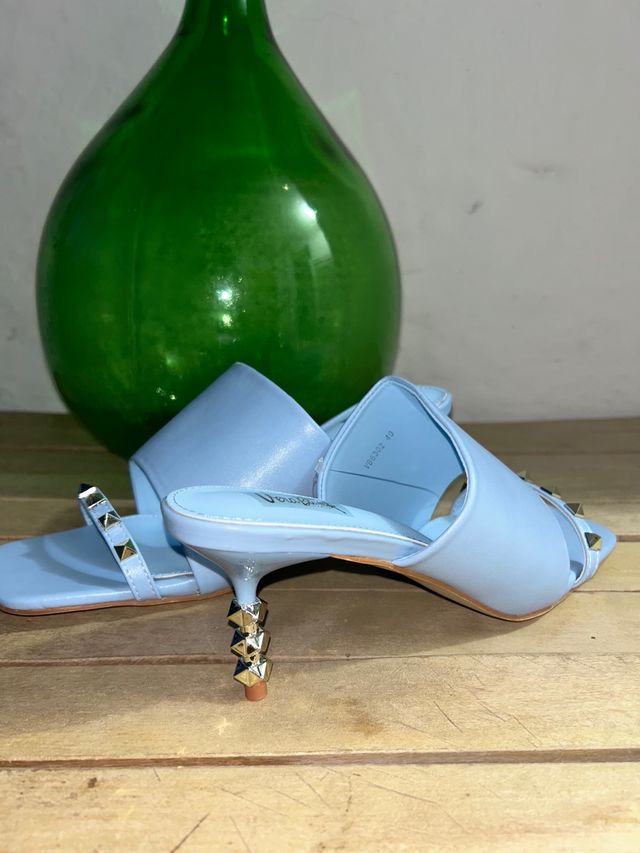 Sandali bassi azzurro 36