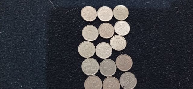LOTE 35 MONEDAS 25 pesetas