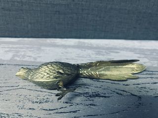 Pareja de Faisanes Decorativos - Vintage