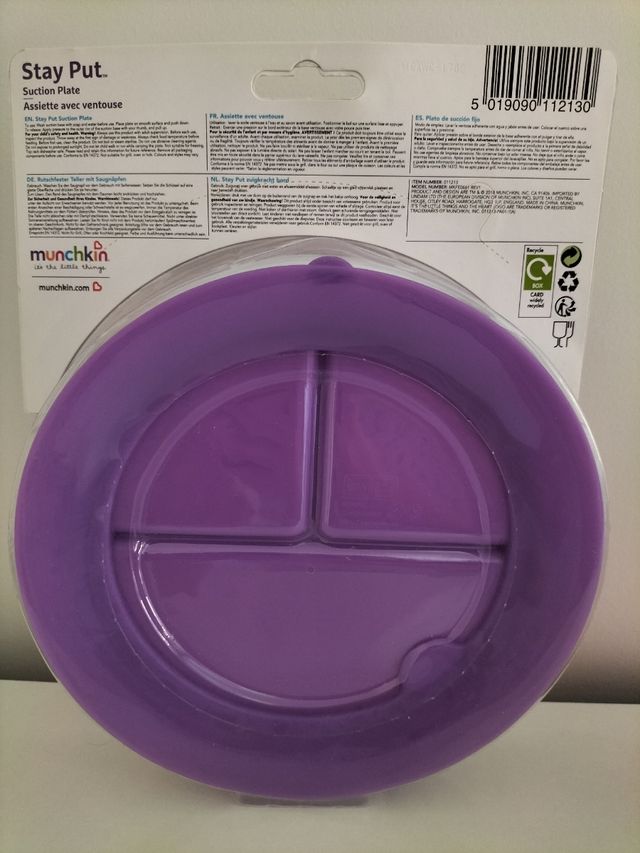 Plato y vaso munchkin