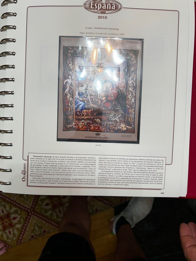 Colección de sellos 1964 a 2012 álbumes olegario