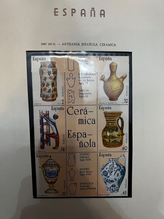 Colección de sellos 1964 a 2012 álbumes olegario