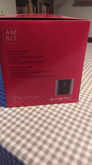 Tostadora Doble Grande Nueva