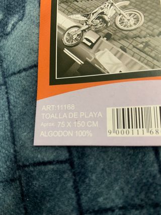 OFERTA! Toalla grande algodón. NUEVA!!