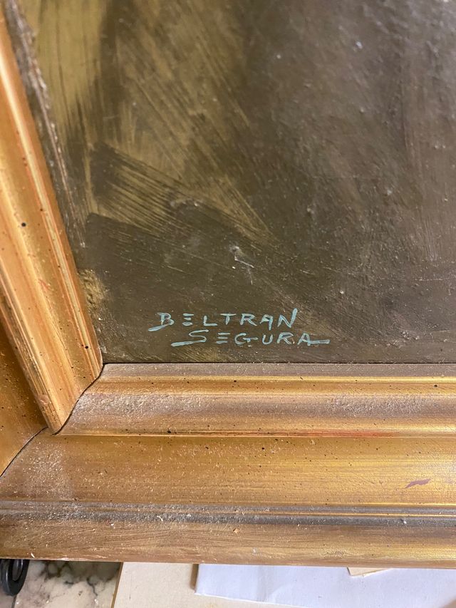 Beltran segura oleo/lienzo ULTIMA OFERTA FLASH