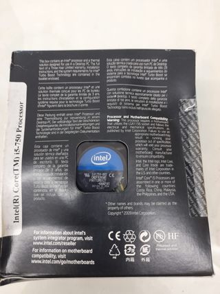 Intel Core Procesador i5-750 LGA1156