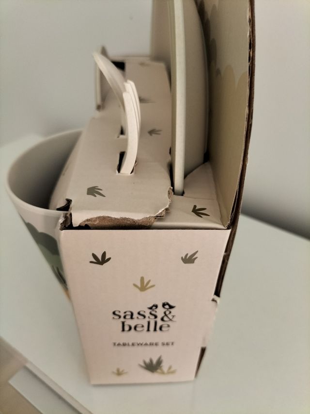 Set menaje safari bebé 