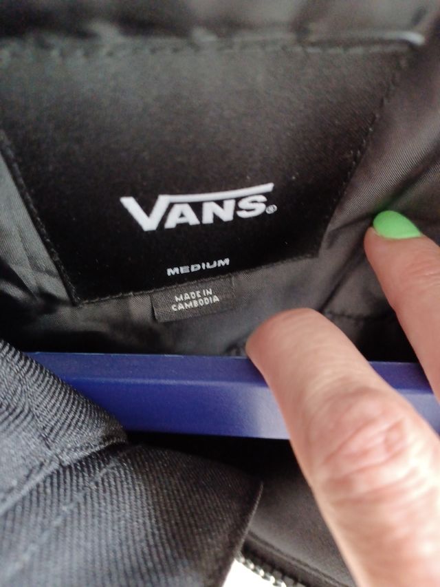 Chaqueta Vans negra