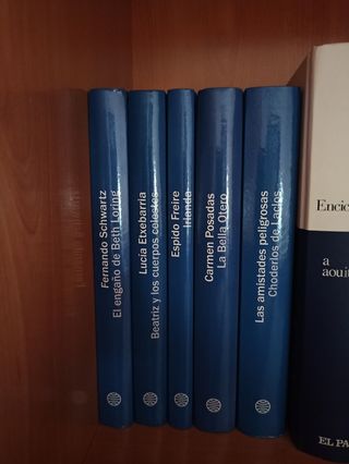 colección de libros