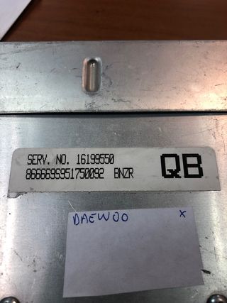 Centralita motor daewoo aranos 2.0