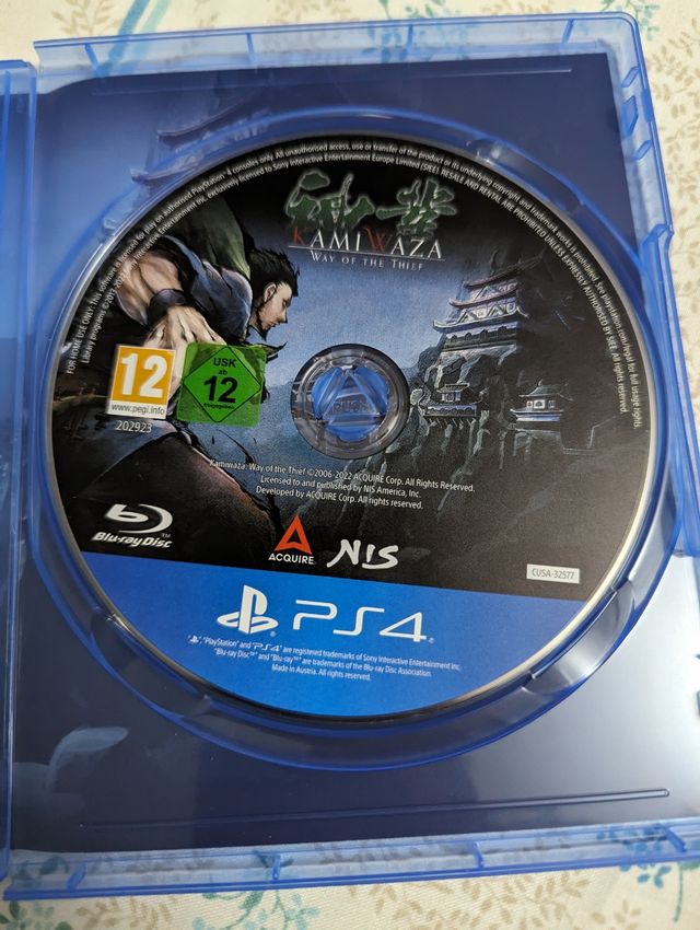 Kamiwaza: Way Of The Thief Ps4 Ps5 Pal Ita