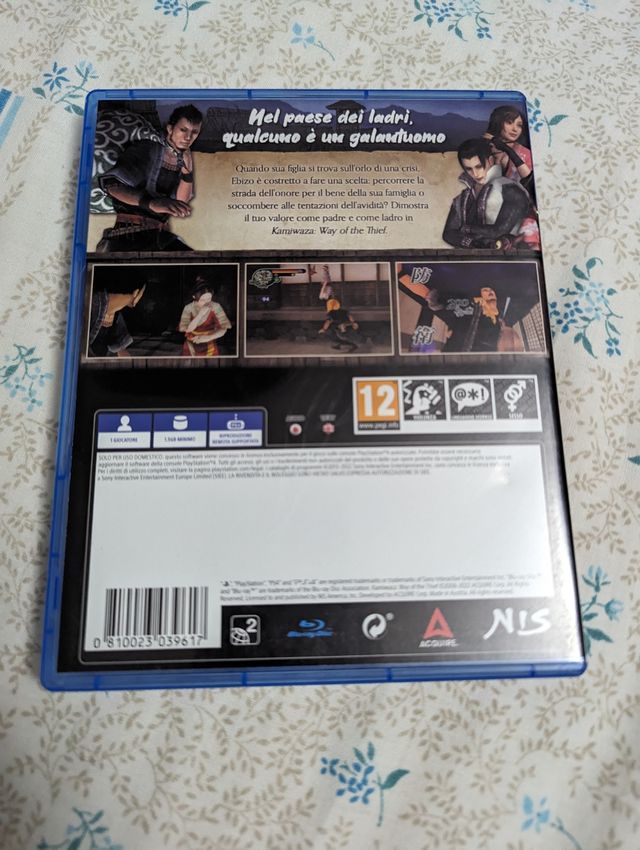 Kamiwaza: Way Of The Thief Ps4 Ps5 Pal Ita