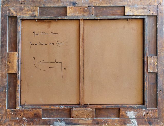 Cuadro abstracto : ( Miguel Robledo Cimbrón )