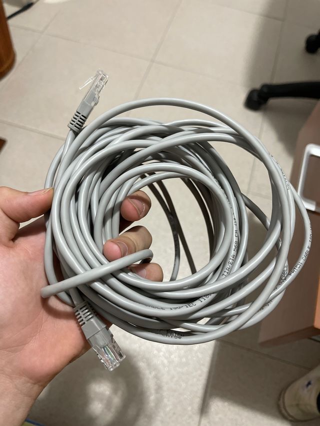 Cable ethernet 15m