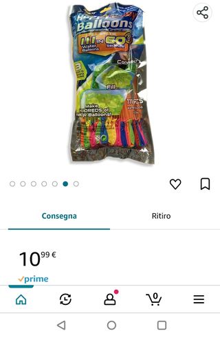 3 pacchi x3 Palloncini gavettoni bombe d'acqua